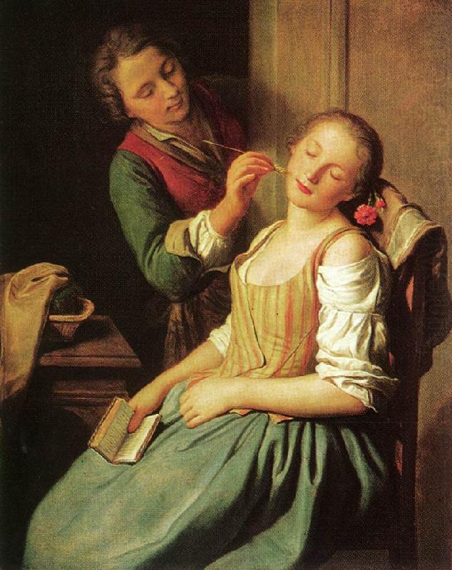 Pietro Antonio Rotari Sleeping Girl china oil painting image